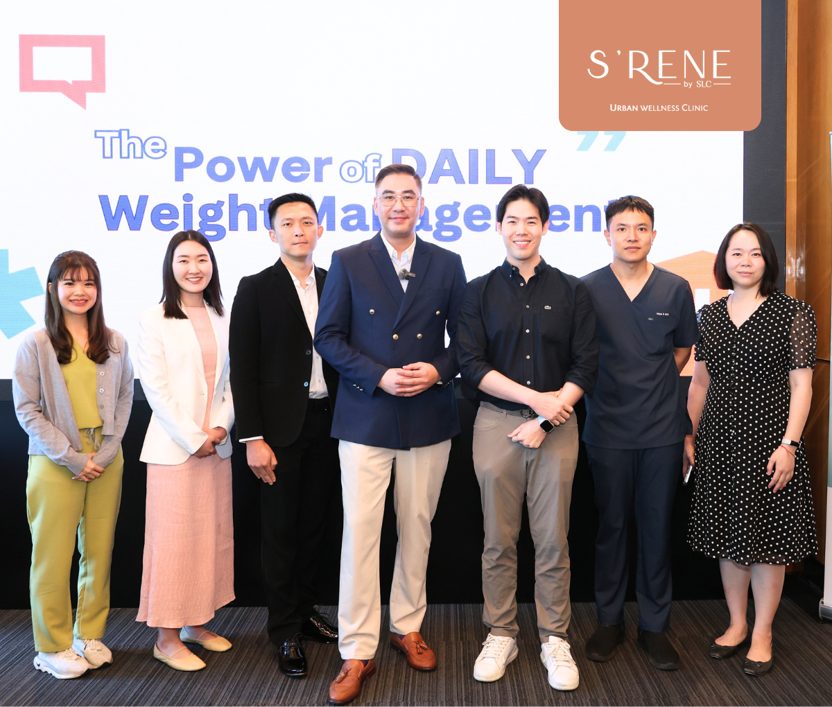 ทีมแพทย์ S’RENE และ SLC ร่วมเทรนนิ่งเรื่องโรคอ้วน