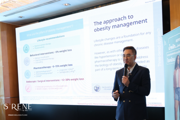 ทีมแพทย์ S’RENE และ SLC ร่วมเทรนนิ่งเรื่องโรคอ้วน