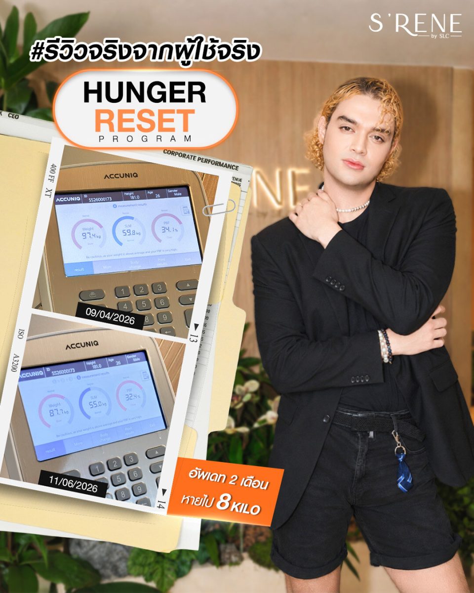 รีวิวโปรแกรม Hunger Reset จากผู้ใช้จริง